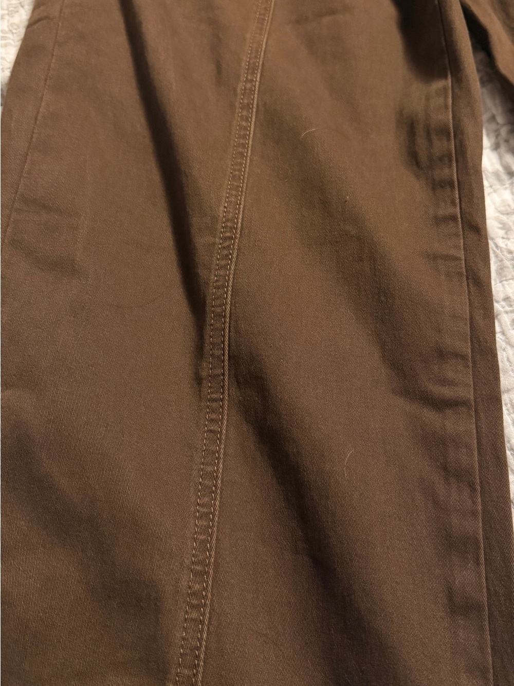 TikTok Famous Flamingals Straight-Leg Pants in Brown - Picture 10 of 10